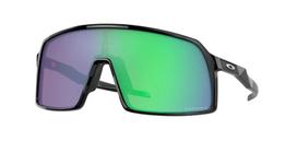 Sportiniai saulės akiniai Oakley Sutro juodi su Prizm Road Jade violetiniais/žaliais lęšiais