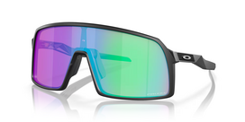 Sportiniai saulės akiniai Oakley Sutro Sutro matiniai juodi su Prizm Golf mėlynais/violetiniais lęšiais