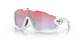 Sportiniai saulės akiniai Oakley Jawbreaker Polished White/Prizm Snow Sapphire