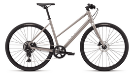 Kroso dviratis Specialized Sirrus X 2.0 Step-Through Gloss Desert Metallic/Bordeaux Metallic Frost Reflective (2026 m.)
