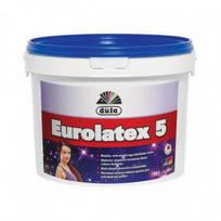 Atsparūs vandeniui dažai DUFA Eurolatex 5 (įv. kiekiai) : Talpa - 10 l