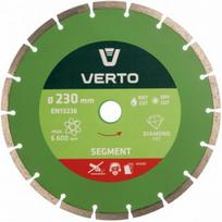 Deimantinis segmentinis diskas VERTO (įv. dydžiai) : Skersmuo - 230 mm