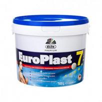 Šilko matiniai dažai luboms ir sienoms DUFA EuroPlast 7 (įv. kiekiai) : Talpa - 10 l