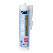 Spalvotas silikonas FOME FLEX Sanitary Silicon 102, 310 ml : Spalva - Balta, Talpa - 310 ml