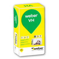 Glaistas Weber Vetonit VH 20 kg (įv. spalvos) : Spalva - Balta