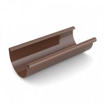 PVC Latakas Bryza 125 mm, 3m (įv. spalvos) : Skersmuo - 125 mm, Spalva - Ruda RAL8017