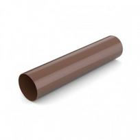 PVC Lietvamzdis Bryza 90 mm, 3m (įv. spalvos) : Skersmuo - 90 mm, Spalva - Ruda RAL8017