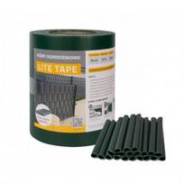 Segmentinės Tvoros Juostos Rinkinys Thermoplast PVC Lite 450 g/m², 35 x 0,19 m + 20 Klipsų (įv.spalvos) : Spalva - RAL7016 Pilka