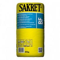 Betono mišinys grindims Sakret BF, iki -10°C (įv. kiekiai) : Svoris - 25 kg