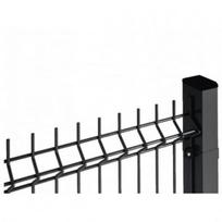 Tvoros Segmentai 3D ECO, Pilki (RAL 7016), 3.7 x 2505 mm (įv.aukščiai) : Aukštis - 1730 mm, Spalva - RAL7016 antracito pilka