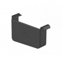 PVC latako dangtelis kairinis Galeco STAL2, 125 mm (įv. spalvos) : Skersmuo - 125 mm, Spalva - Juoda RAL9005