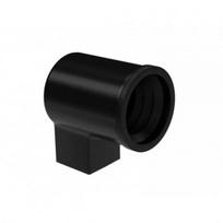 Lietvamzdžio adapteris Galeco STAL2, 80x80 / 110 mm, plokščiam stogui (įv. spalvos) : Skersmuo - 80x80 / 110 mm, Spalva - Grafito RAL7015