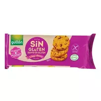 Sausainiai GULLON be gliuteno ir cukraus su šokolado gabaliukais, 125 g