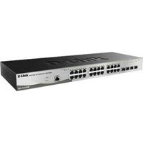 D-Link Metro Ethernet Switch DGS-1210-28/ME/E, 24 x 10/100/1000, 4 x SFP, AC 100-240 V, valdomas L2, montuojamas į rack
