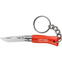 Opinel Colorama 02 inox raktų pakabuko peilis, oranžinis