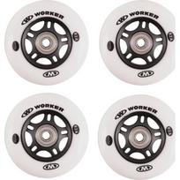 Ratukų rinkinys 4 vnt. – 76 mm su ABEC-7 guoliais, chromas