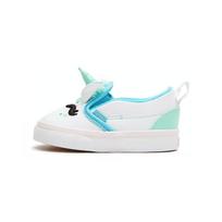 Vans Slip-On 5 Toddler Unicorn Baby Sneakers Blue Blue-Atoll Iridescent VN0A5HFR3WS 23.5 white