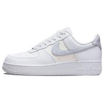 Nike  Air Force 1 07 Mini Swooshes Women Sneakers White Sail Metallic-Silver DV2237-100 42 white