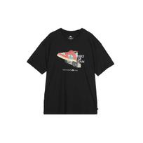 Nike Skateboard Cartoon Print Crew Neck Short Sleeve Drop Shoulder T-Shirt Men Tops Black FJ1138-010 XL gray