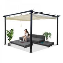 Sodo pergola Para Sole ESTIVO 3x3x2,4m Vandeniui atsparus stogas SP0835