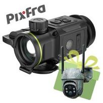 PIXFRA TAURUS PFI-T425 384×288 25mm 1x-8x 50Hz Wi-Fi + gift Huntop E50 trail camera termovizoriai antgaliai PFI-T425 / ES-E50G