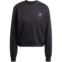 Adidas Stella McCartney FW24 Comfortable Minimalist Versatile Brand Logo Long Sleeve Sweatshirt Women Sweatshirt Black JJ0150 S