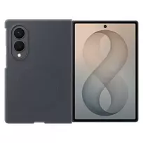 SAMSUNG Silicone magnetic phone case with MagSafe support for Galaxy Z Fold 8 (F971), black (protective film included)