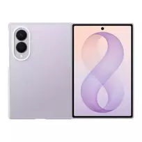 SAMSUNG Clear phone case for Galaxy Z Fold 8 (F971) transparent (protective film included)