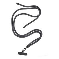 Riff SWING (8mm) Phone pendant + adjustable length / cord length 165cm (max 82.5cm) Grey