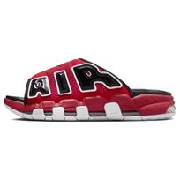 Nike Air More Uptempo Slide Bulls Men Sneakers Red University-Red Black FJ6036-600 42.5