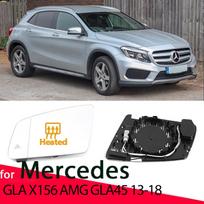 Side Door wing mirror glass Heating replacement for Mercedes-Benz GLA Class GLA180 GLA200 GLA250 GLA45 X156 GLA 45 AMG 13-18 Left no blind spot