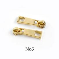 Meetee 5/10Pcs 3# 5# 8# Metal Zipper Puller Sewing Zippers Slider for Clothes Bag Pocket Zips Repair DIY Hardware Accessories 5Pcs
