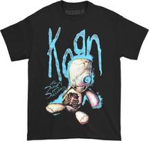 Rock Off Korn 'SoS Doll' (Black) T-Shirt (Small) S juoda