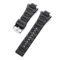 Silicone Strap for Casio GW-A1100 GW4000 GA1000 Diving Sport Resin 15mm Watchband Waterproof Belt for Men Women Watch Accessory 15mm juoda