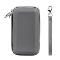 Carrying Case for DJI Osmo Mobile 7/7 Pro Portable Storage Bag Shockproof Travel Case with Mesh Pocket Handheld Gimbal Accessory pilka spalva