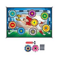 Indoor Outdoor Football Training Set With Hanging Board And 2 Soccer Spheres For juvenile competitors Skill Improvement 1
