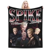Buffy Spike Mėtomas pledas sofai Minkštas pūkuotas pliušinis pledas 50x60 colių Įvairių dydžių Lovatiesės visiems sezonams 75x90cm
