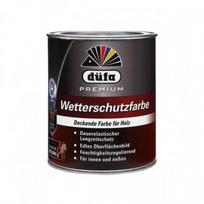 Medienos Dažai Dufa Premium Wetterschutzfarbe (įv.spalvos ir talpa) : Spalva - Ruda, Talpa - 2.5 l