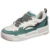 Anta Comfortable Versatile Shock Absorbing Durable Low Top Sneakers Women Sneakers White Green Brown 122418041-2 38 gray