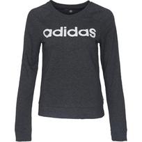 Adidas Neo Lifestyle Casual Series W Ce Adi Ft Swt Comfortable Soft Versatile Pullover Sweatshirt Women sweatshirt Gray CD2378 S