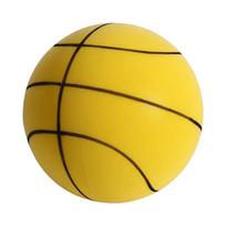 18/21cm Tylus kamuolys Kūdikio krepšinis Didelio tankio minkštas elastingas kamuolys Vaikų sportas patalpose Triukšmo mažinimo kamuolys Vystymosi žaidimai yellow