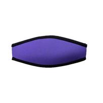 Neoprene Snorkel and Diving Mask with Hair Protector Band One Size violetinė