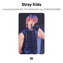 Stray Kids Connecting 2024 SKZ TOY WORLD Blu-ray TOWER RECORDS Official Photocard FELIX blue