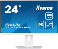 iiyama ProLite XUB2492HSU-W6 Monitorius 24'' IPS FHD 1920x1080 0.4 ms 250 cd/m2 100 Hz, Balta (SPEC)