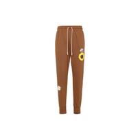 Nike Embroidered Daisy Joggers in Terry Knit Men Bottoms Brown DM5013-204 L brown