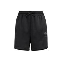 Adidas Neo Basketball Series Letter Logo Print Stripe Shorts Women Bottoms Black HN0009 S