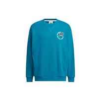 Adidas Originals Feifei Ruan Collaboration FW23 Dragon Pattern Pullover Sweatshirt Unisex Tops Green IX4237 M