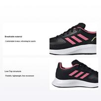 Adidas Runfalcon 2.0 J Black Rose Tone Kids Sneakers Core-Black Pulse-Yellow GZ7420 30½ black