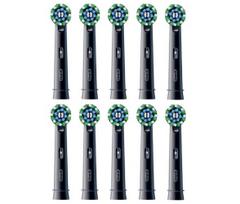 Oral-B Pro Cross Action x10 Dantų šepetėlio galvutės, Juoda