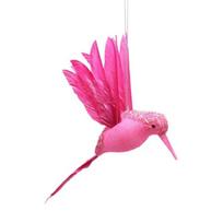 1pc Hummingbird Artificial Birds Fake Foam Animal Simulation Birds Model Artificial Pigeon Bird Shape Christmas Tree Pendant